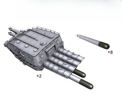 SSMODEL R700093 1/700Scale Type 9 Type II torpedo Snow Peak