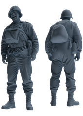 MRY-SFW SSTR065 Miniatures Soldier Model Kit Saving Ryan in Normandy WWII U.S. Army Six-Person Singing Group
