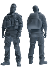 MRY-SFW SSTR010 Modern Navy SEAL Six-Person Conversation Group