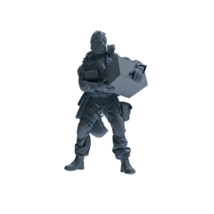 MRY-SFW SSTR311 Modern Counter-Terrorism SWAT Breacher Logistics Four-Person Group