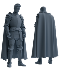 MRY-SFW SSTR080 Miniatures Soldier Model Kit Medieval Knight Without Helmet Six-Person Daily Routine 3