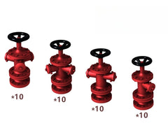 SSMODEL R350081 1/350 scale island hydrant series