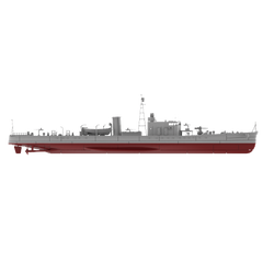 RHWS012S IJN Type K-7 No.4 Submarine Chaser Kusentei Full Hull