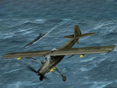 Trumpeter 1/35 German Fi-156U "White Stork" reconnaissance aircraft 80184