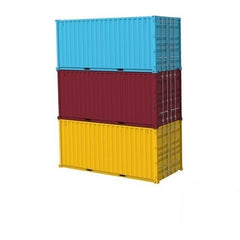 Fujimi 06651 1/24 NEXT Series No. 1004 20ft Container Light Snubbull Model