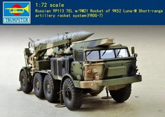 Trumpeter 07179 1/72 Russian 9P113 Luna-M Short-range artillery rocket system