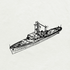 SSMODEL 619 Military Model Kit German K2 Gunboat(Bottomless Version)