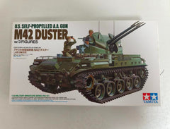 Tamiya 35161 1/35 Scale Tank Model Kit U.S Army M42 Duster Self-Propelled AA Gun