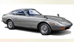 Hasegawa 1/24 Scale Nissan Fairlady 240Z Wire Wheel Plastic Model Kit 20757