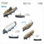 Rainbow Model Rb7176 1/700 3D Printing Model