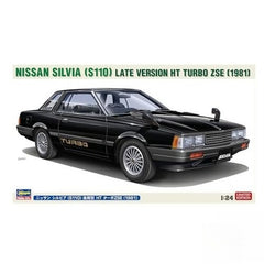 NEW 1/24 Nissan Silvia S110 Late Model HT Turbo ZSE 1981 Plastic Model 20754 Car