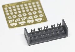 Rainbow RB7138 1/700Detail Up IJN Steam Pipes & Smoke Pipes I (Large size|4types,3DP+PE)