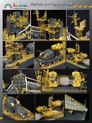 Rainbow RB7149 1/700Detail Up IJN Destroyer Fuyuzuki 1944 (Resin ship kit)