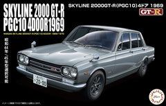 FUJIMI 04715 ID3 Skyline 2000 GT-R PGC10 4Door 1969 1/24 Scale Plastic Model Kit