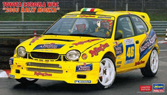 Hasegawa 20686 1/24 Scale Model Car Kit Toyota Corolla WRC 2003 Rally Monza #46