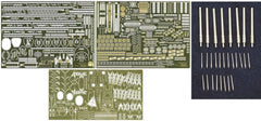 FUJIMI 60095 1/350No.2 EX-201 Japanese Navy Battleship Haruna Photo-Etched Parts