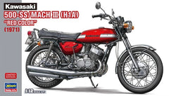 Hasegawa 21775 1/12 Scale Model Kit Kawasaki H1A Mach III 500-SS 1971 Red Color