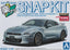 Aoshima AO-06547 1/32 Nissan R35 GT-R 2024 Sports Car - Ultimate Metallic Silver