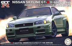 Fujimi 04666 ID285 1/24 Model Kit Nissan Skyline GT-R R34 V-Spec II Nur BNR34