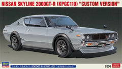 Hasegawa 20669 1/24 Model Car Kit Nissan Skyline 2000GT-R KPGC110 Custom Version