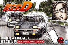 Aoshima AO-05961 1/24 Car Kit Initial D Toyota Trueno AE86 Project D Late Version