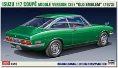 Hasegawa 20674 1/24 Isuzu 117 Coupe Middle Version XE Old Emblem 1973 Model Kit