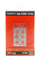 Hasegawa 1/12 Scale Etching Parts for Honda XLR250R/XLR BAJA Plastic Model Kit (