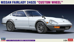 Hasegawa 20618 1/24 Model Car Kit Nissan S30 Fairlady Z 240Z 240ZG Custom Wheel