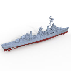 SSMODEL SSC600729 1/600 Military Model Kit German Z21 Destroyers Z4 1960