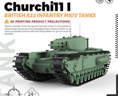 SSMODEL 35564 1/35 Model Kit British A22 Infantry MKIV Churchill I Tanks
