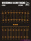 T-MODEL A72003 1/72 German Railway Tracks (4 Pieces = 35cm)