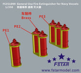 Fivestar 1/350 General Use Fire Extinguisher for Navy Vessels(10 pcs) FS351099