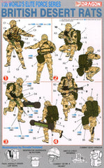 Dragon 3013 1/35 British Desert Rats Plastic Model Kit