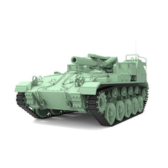 SSMODEL SS100516 1/100 Military Model Kit US M41 Self-propelled Artillery