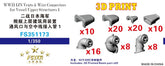 FIVE STAR FS351173 1/350 WWII IJN Vents & Wire Connectors for Vessel Upper