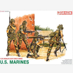 DRAGON 3007 U.S. MARINES 1/35 Kits Soldiers 4 figures model