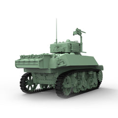 SSMODEL SS144506 1/144 Military Model Kit US M3A3 Stuart Light Tank