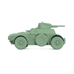 SSMODEL SS144989 1/144 Military Model Kit Italy AB41 Light Tank