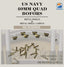 TOUCAN TC3D005 US NAVY 40MM QUAD BOFORS METAL SHELLS&METAL SHELL CASINCS
