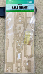 1/700 R.M.S. TITANIC wood deck REVELL 05210 Hunter W70047