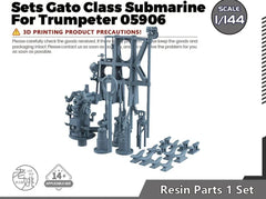 SSMODEL MRY-SFW LYCG144902 1/144 Sets Gato Class Submarine With Trumpeter 05906