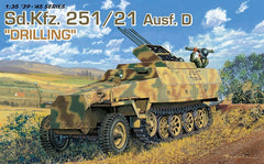 DRAGON 1/35 6217 Sd.Kfz.251/21 Ausf.D Drilling