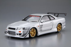 Aoshima AO-06990 1/24 The Tuned Car(50) C-West Nissan Skyline GT-R R34 BNR34