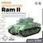 SSMODEL SS144532 1/144 Military Model Kit US Ram II Medium Tank
