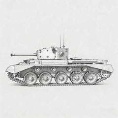 SSMODEL MRY-SFW SS24138 1/24 Military Model British A33 Excelsior Heavy Assault Tank