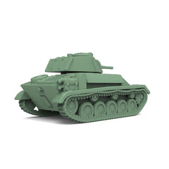 SSMODEL SS200606 1/200 Military Model Kit Soviet T-80 Light Tank