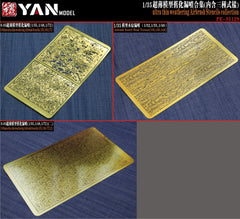 Yan Model PE-35129 1/35 Ultra Thin Weathering Airbrush Stencils Collection