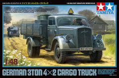 Tamiya 32585 1/48 Scale Military Model Kit WWII German 3Ton 4x2 Cargo Truck