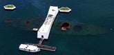 Five Star FSP700016 1/700 mooring platform Type II (for large vessels) (2pcs)