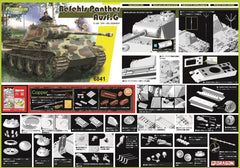 DRAGON 6841 1/35 Befehls Panther Ausf.G w/Track/ Gun Barrel/Vision Devices